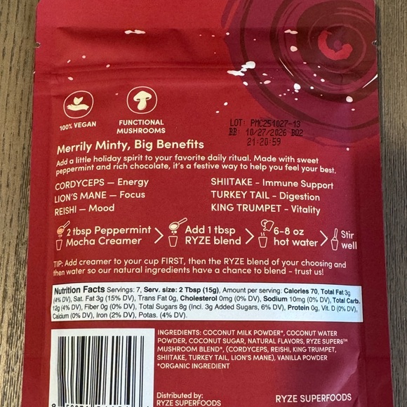 Mushroom Coffee and Various Superfood Creamer Set and Mushroom Multi Gummie NEW - Picture 5 of 12